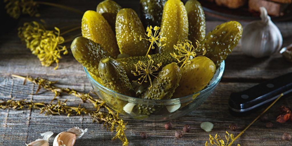 мариновані огірки рецепт на 1 літрову банку без стерилізації