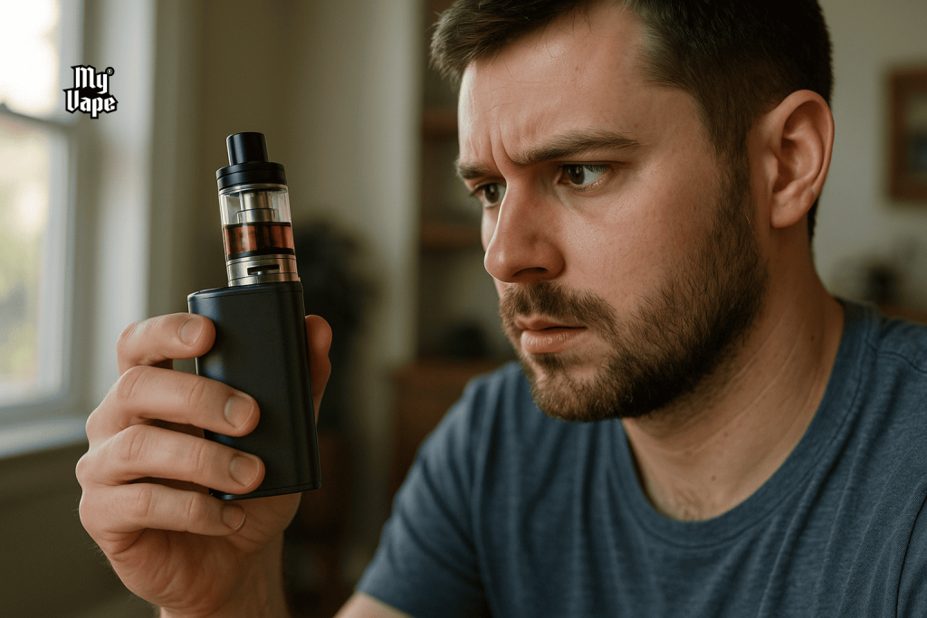 myvape.com.ua - Почему жидкость темнеет в вейпе?